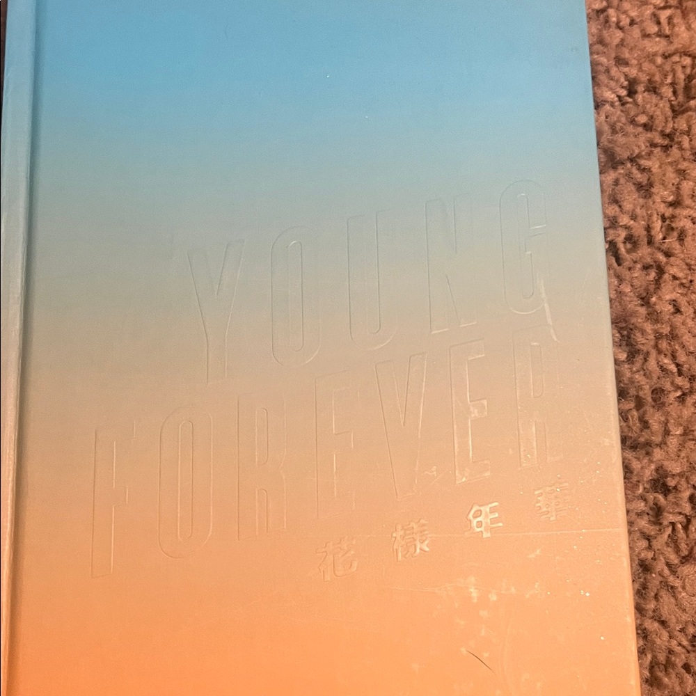 BTS Young Forever photobook with autograph
